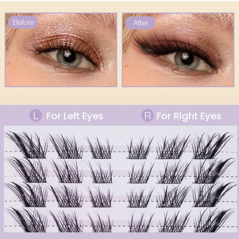 St Future Slant Fox Glam Segment Lashes