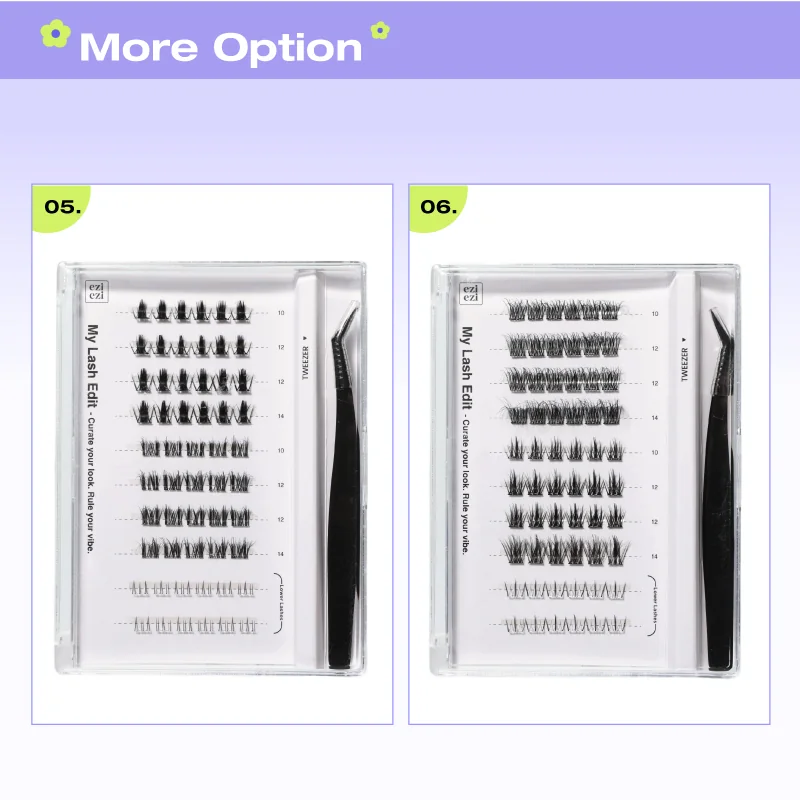 St Future My Lash Edit – Pre-Glued Lash Cluster Kit