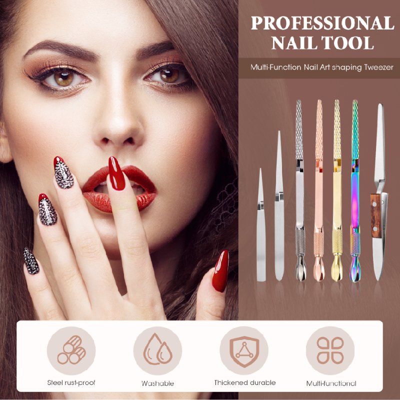 St Future Multi-Function Nail Art shaping Tweezer