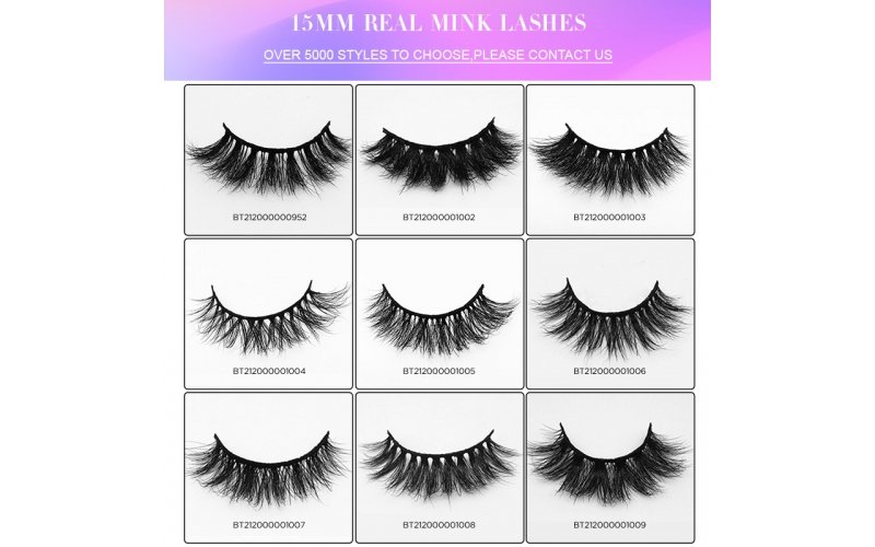 Thick Volume Strip Lashes