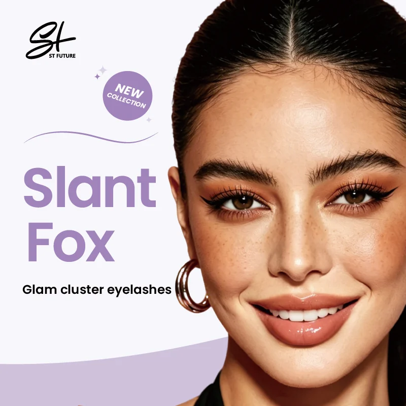 St Future Enchanted Mixed-Color Fox Segment Lashes