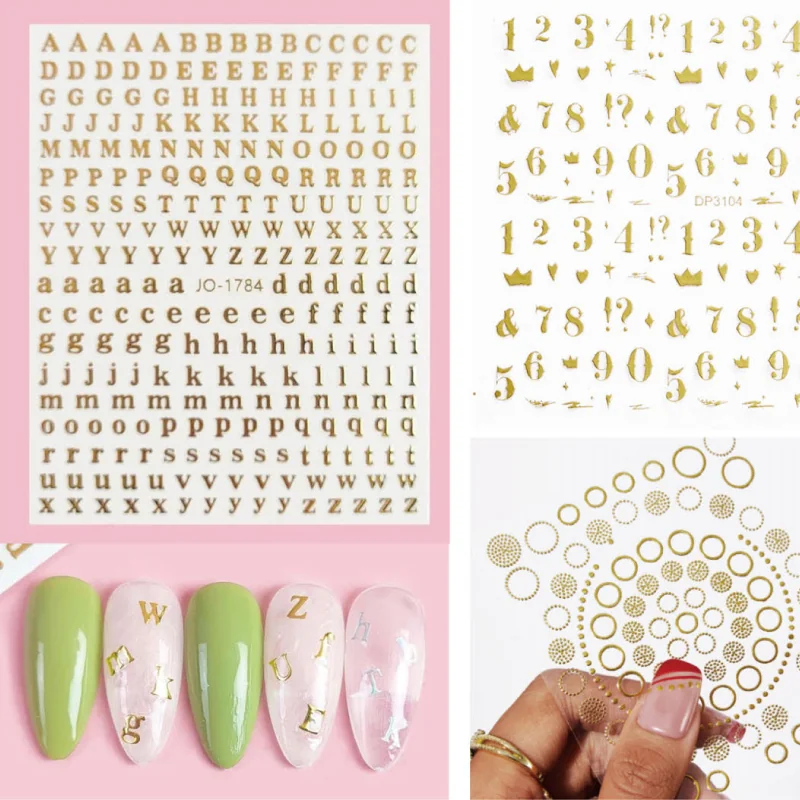 Floral Nail Art Stickers