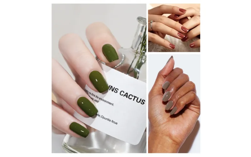 St Future 100% Real Gel Glossy Press-On Nails