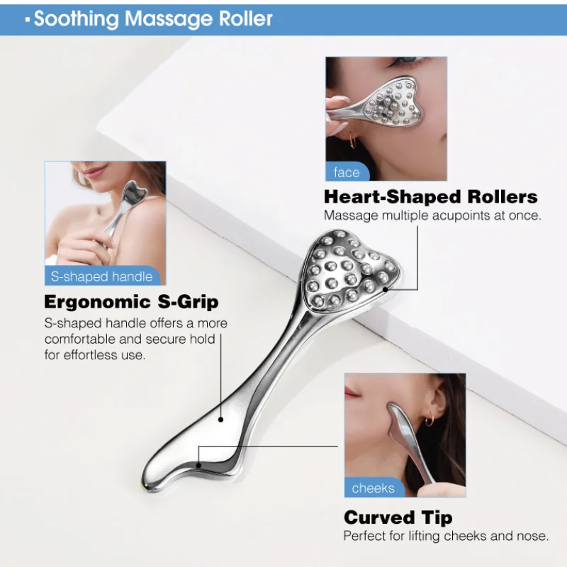 St Future Soothing Metal Massage Roller