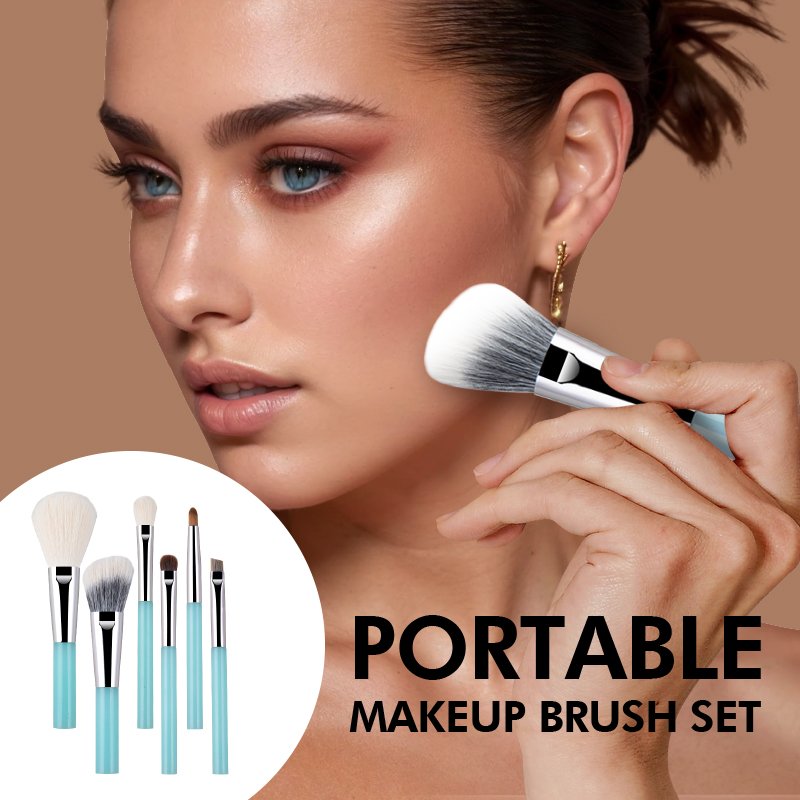 St Future Portable Makeup Brush Set with Storage Case