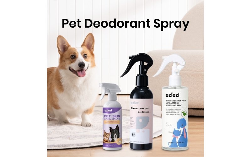 Multi-Format Pet Deodorant & Skin Care Spray Collection