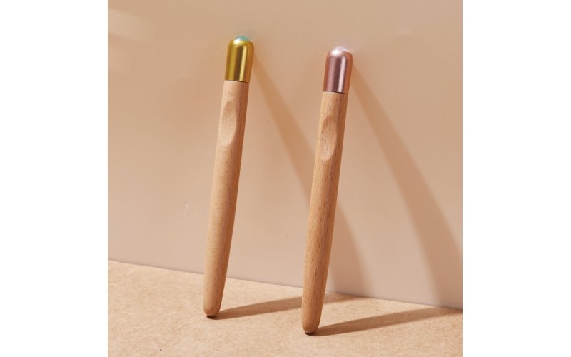 FSC Wood Eye Massage Roller