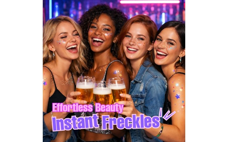 Freckle-Effect Makeup Applicator Collection