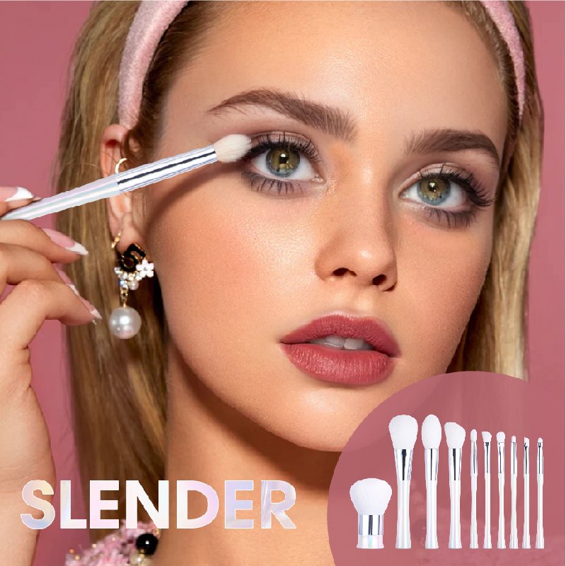 St Future Slender-Handle Makeup Brush Set
