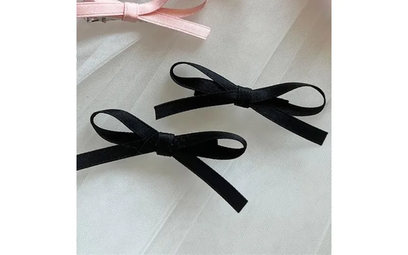 St Future Braided Long-Ribbon Bow Hair Tie Collection