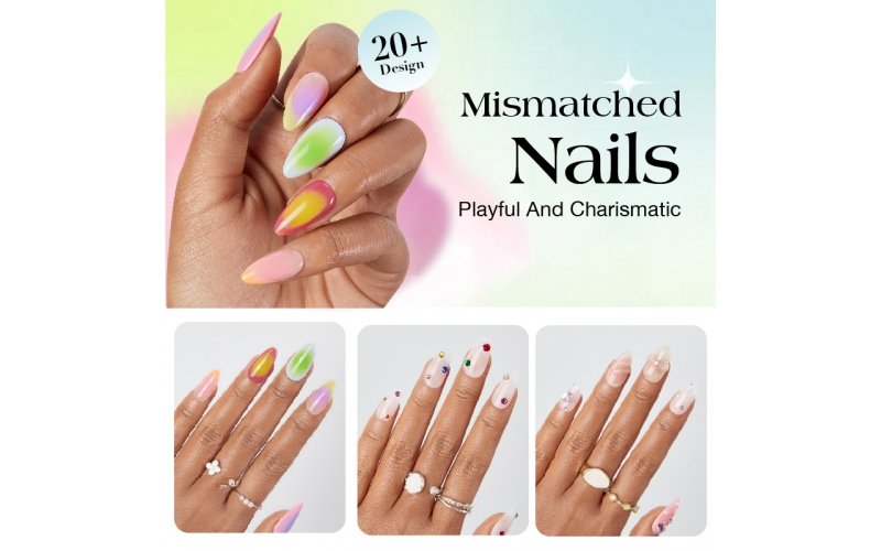 French Press-On Nails