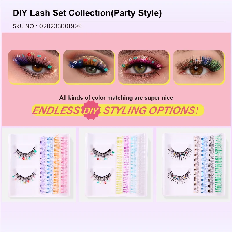 St Future Party-Ready Lashes-Cluster Lashes