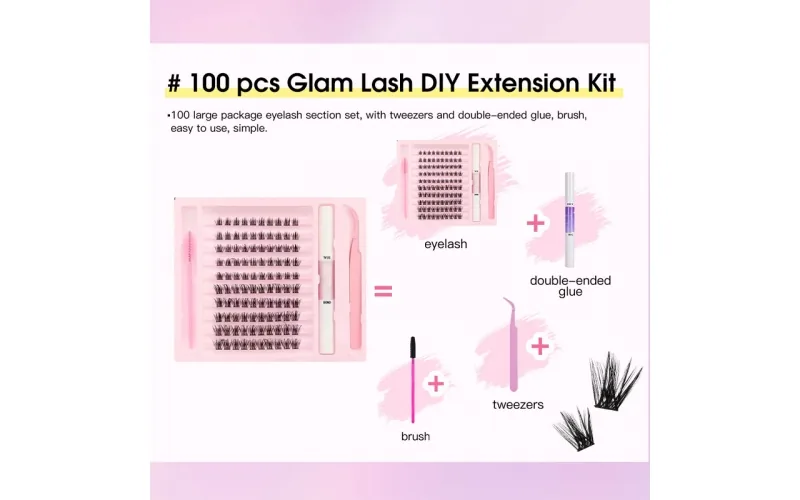 St Future 96/100/120-Piece DIY Lash Extension Kits
