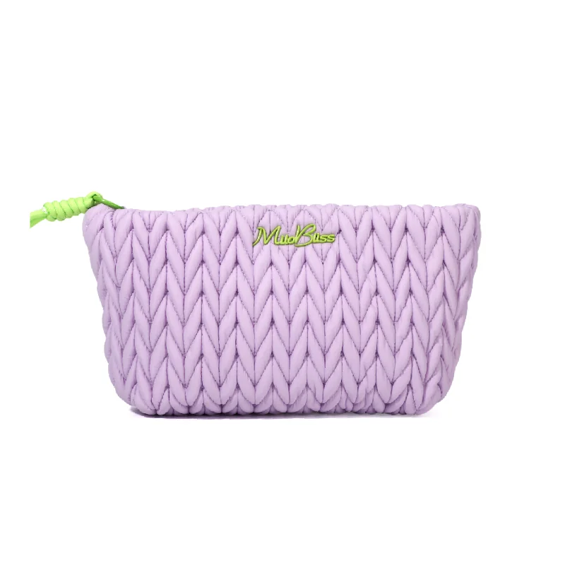 St Future Quilted Puffy Large-Capacity Cosmetic Bag