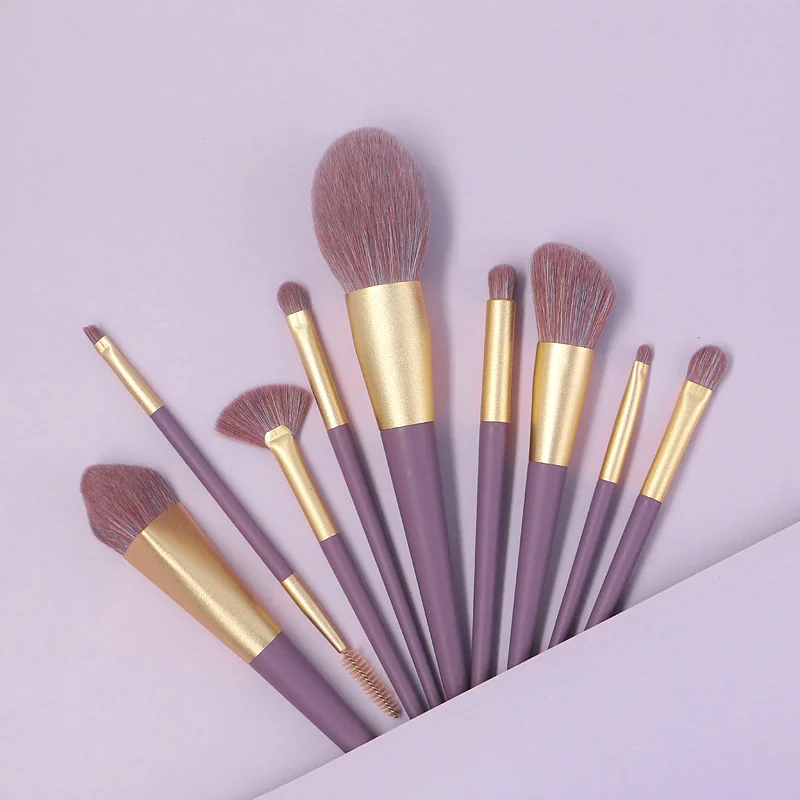 St Future 9-Piece Custom Makeup Brush Set