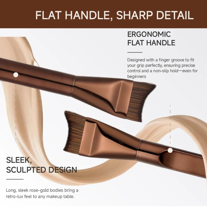 St Future Geo Smoky Grey Beauty Makeup Brush Set