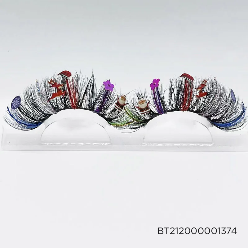 St Future Mixed-Color Party Strip Lashes