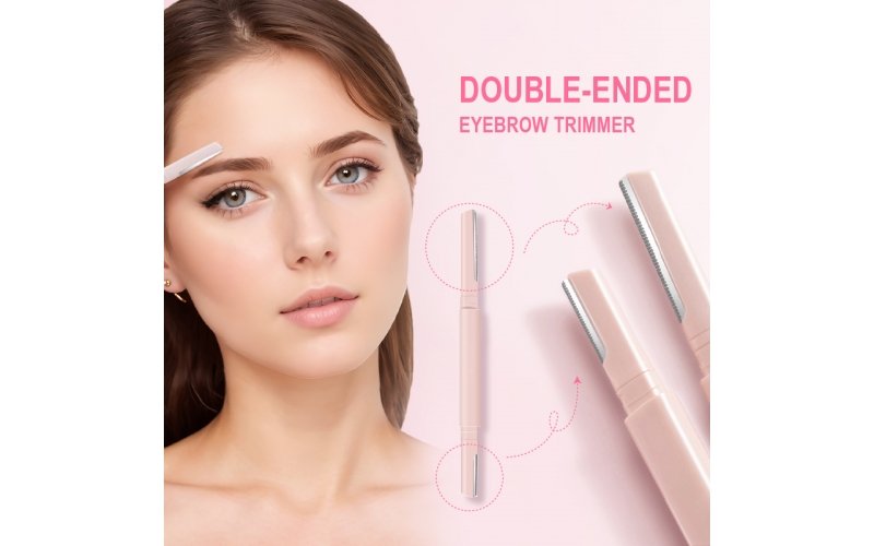 Double-Ended Eyebrow Trimmer