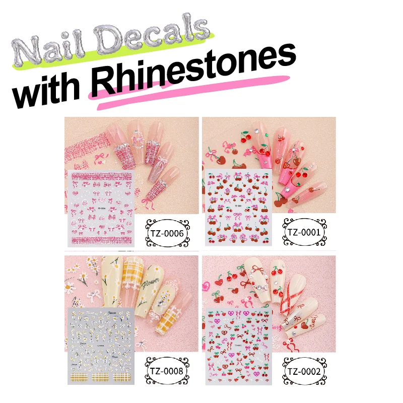 St Future Cloud Carve 3D Nail Art-Nail Stickers