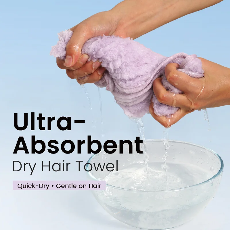 St Future Luxe Dry Ultra-Absorbent Hair Towel Collection