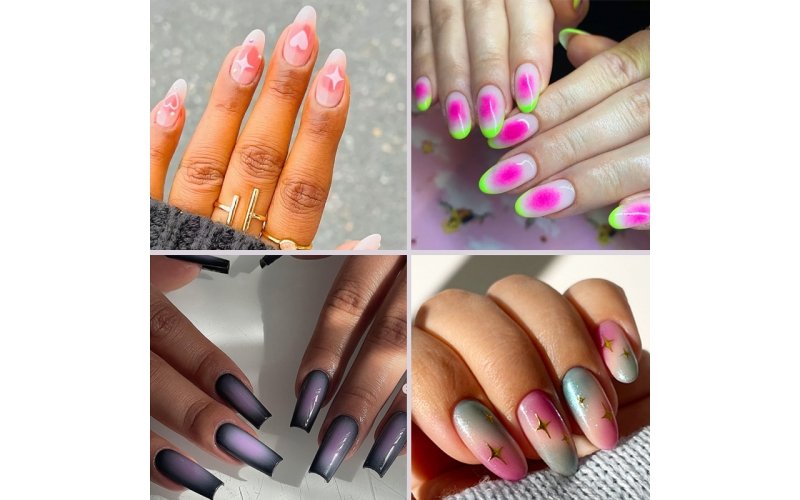 Aura Blush Gradient Press-On Nails