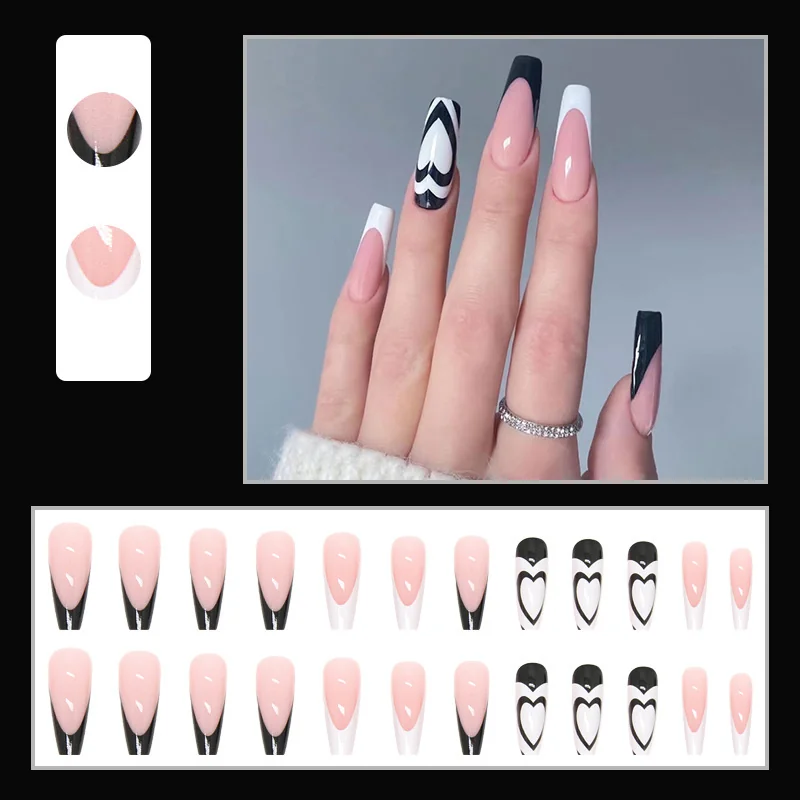 St Future Valentine's Day Themed Artificial Nails Variety of Styles, Custom Shapes,