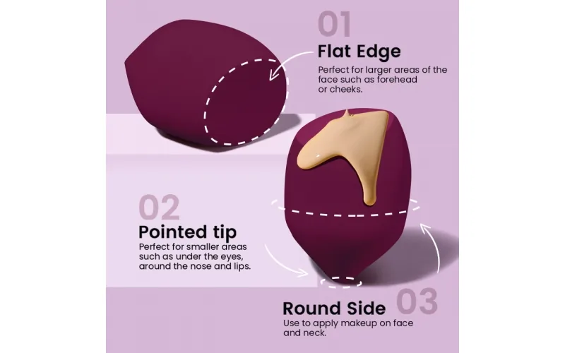 St Future Innovative Multi-Shape Makeup Sponge Collection