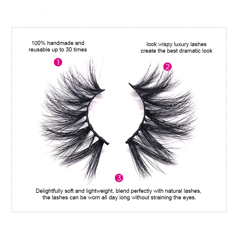 St Future 20/25 mm Real Mink Strip Lashes