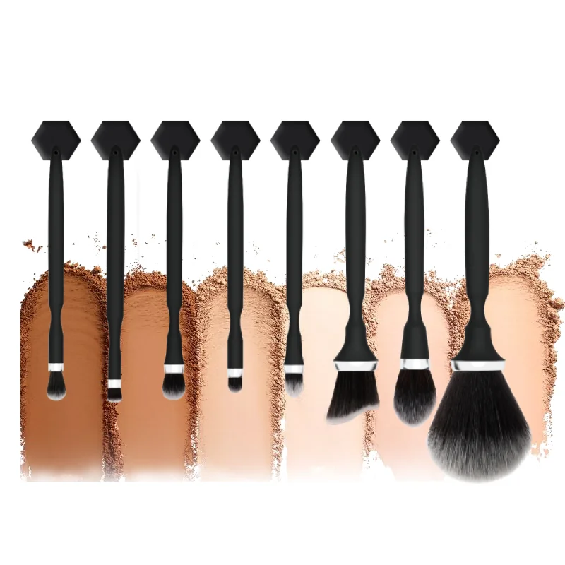 St Future Pinceau de maquillage avec manche à trou de queue