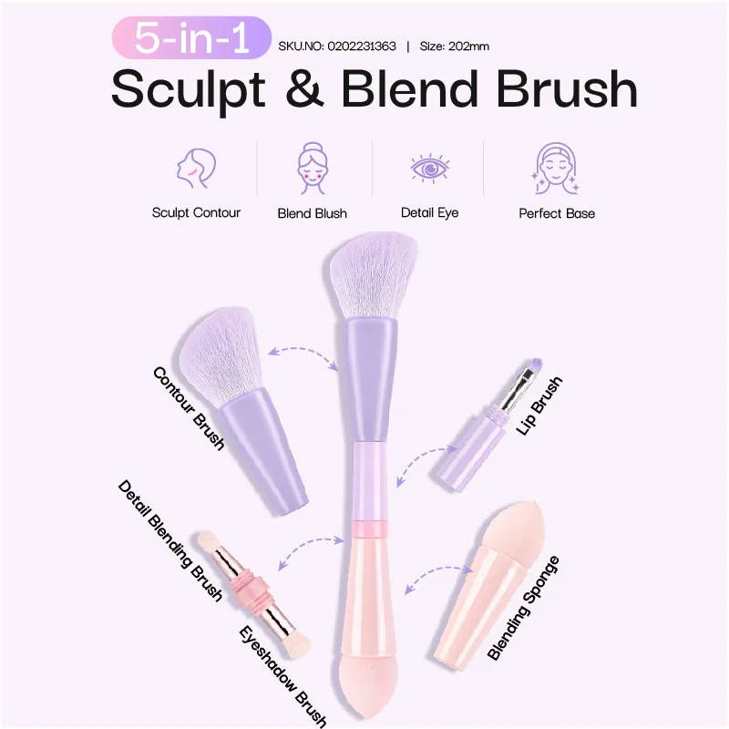 St Future All?in?One Color Pop Makeup Brush Collection