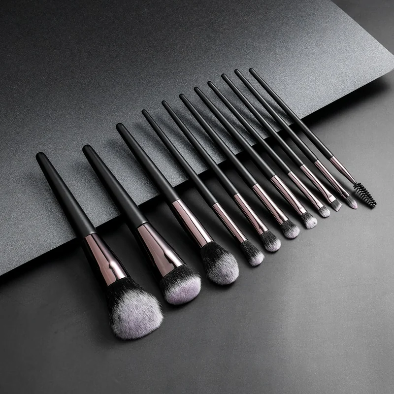 St Future Classic Black Custom Makeup Brush Set