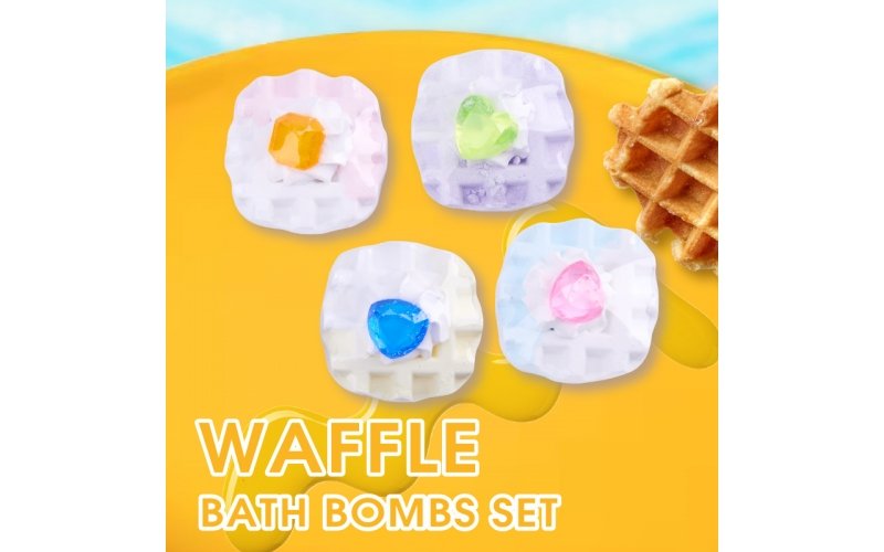 St Future Ensemble de bombes de bain gaufrées