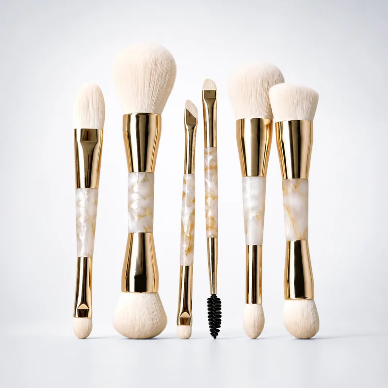 Mist Luxe Dual-Ended Makeup Brush Set
