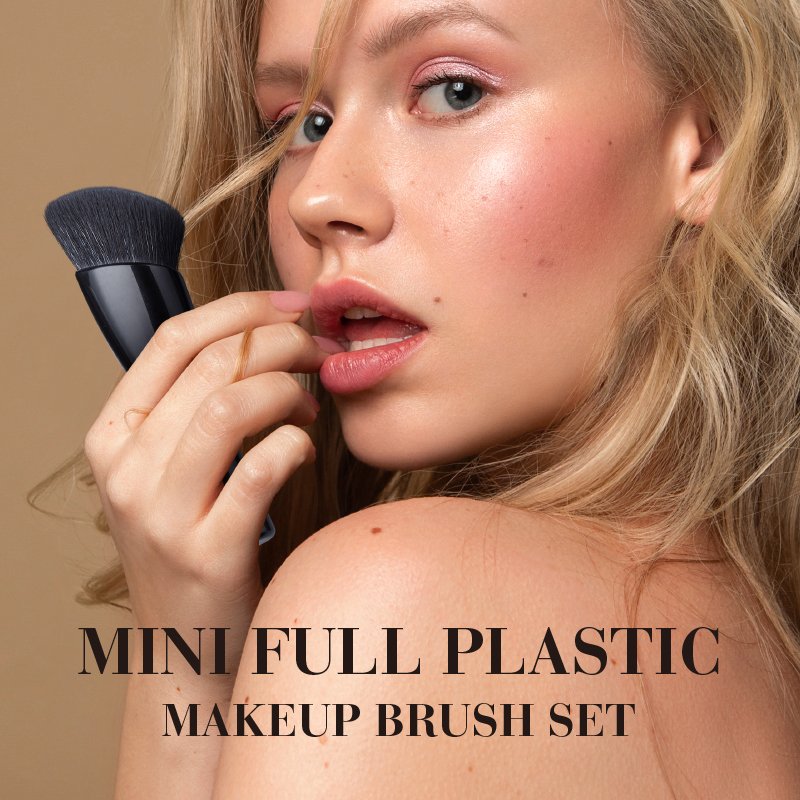 St Future Mini Full-Plastic Makeup Brush Set