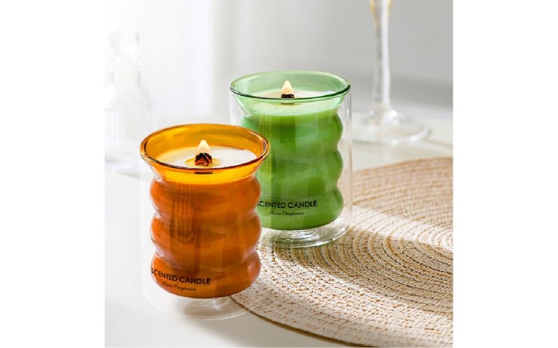 Sculptural Double-Wall Soy Candle Collection