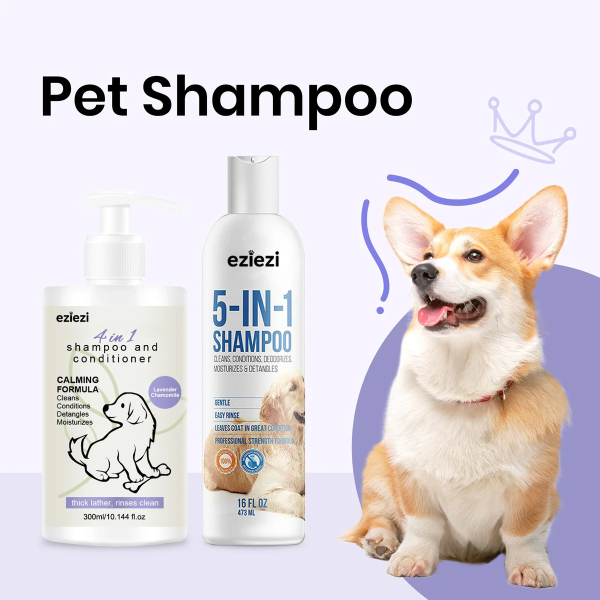 St Future Calming 4-in-1 & 5-in-1 Pet Shampoo Collection
