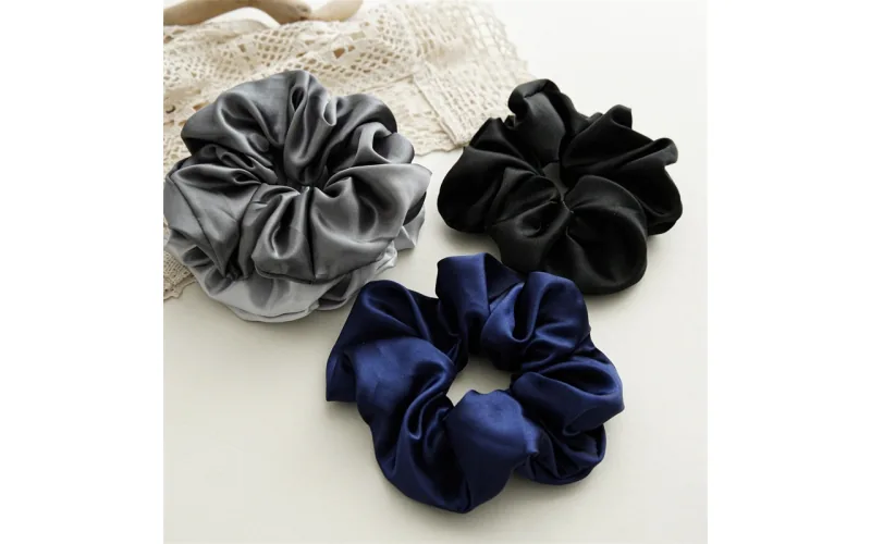 St Future High-Elasticity Satin Oversized Scrunchie Collection