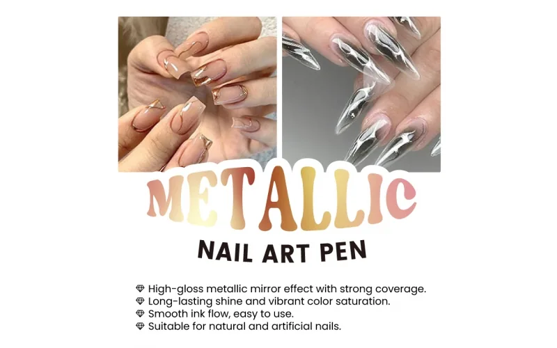 St Future Metallic Nail Art Graffiti Pen