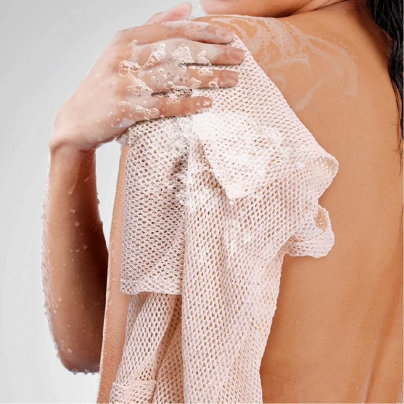 St Future Exfoliating shower cloth