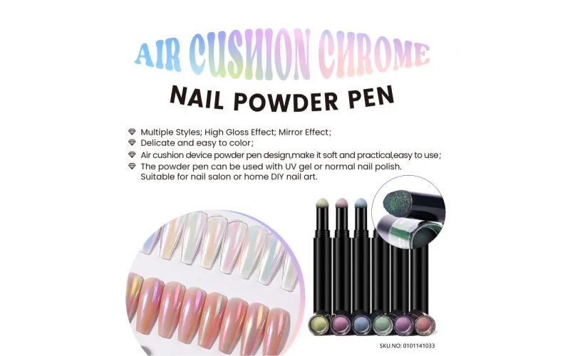 St Future NAILART GRAFFITI PEN colorido Uñas Art Graffiti Pen METALLIC Uñas Art Pen AIR COJÍN CROMADO Uñas Powder Pen fabricante proveedor de fábrica