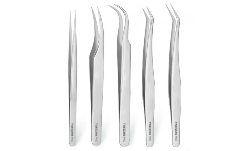 St Future Eyelashes Tweezers Stainless Steel High Quality Tweezers for Eyelash Extensions kits
