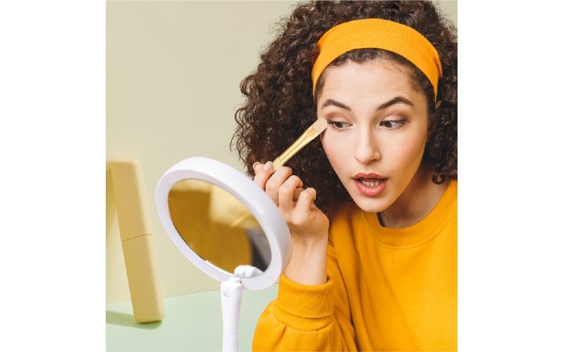 Ensemble de voyage pour pinceaux compacts pour les yeux