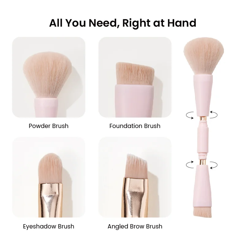 St Future 4-in-1 Quick-Switch Multi-Functional Makeup Brush