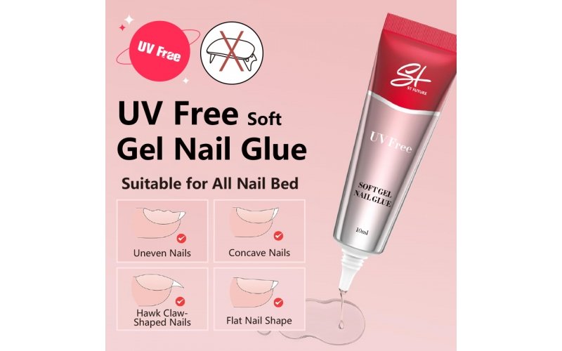 UV-Free Soft Gel Nail Glue