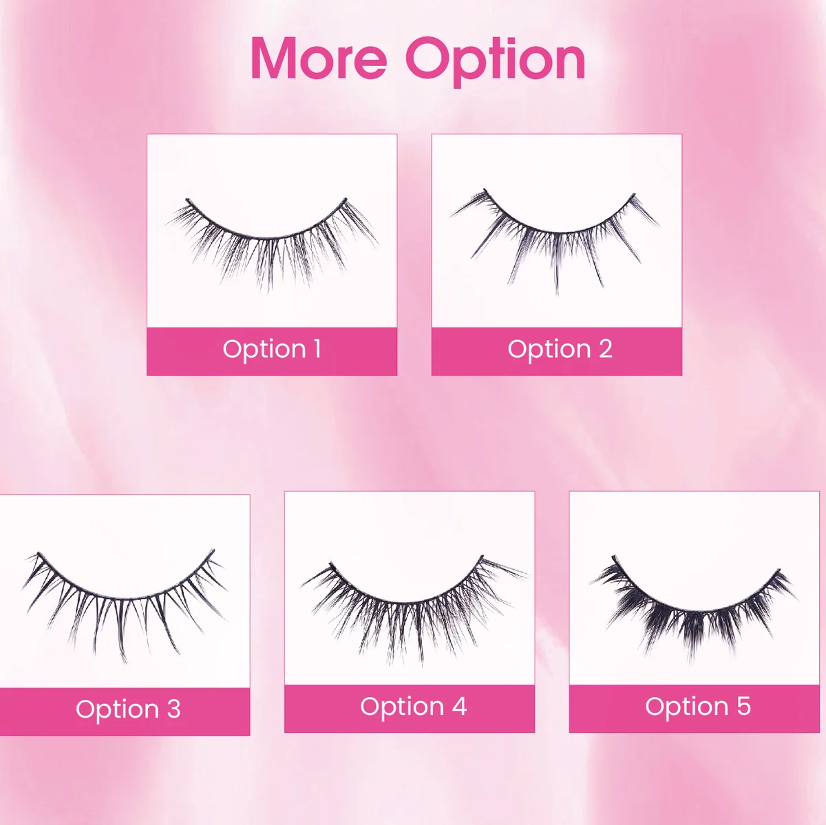 St Future Budget-Friendly Natural-Volume Strip Lashes