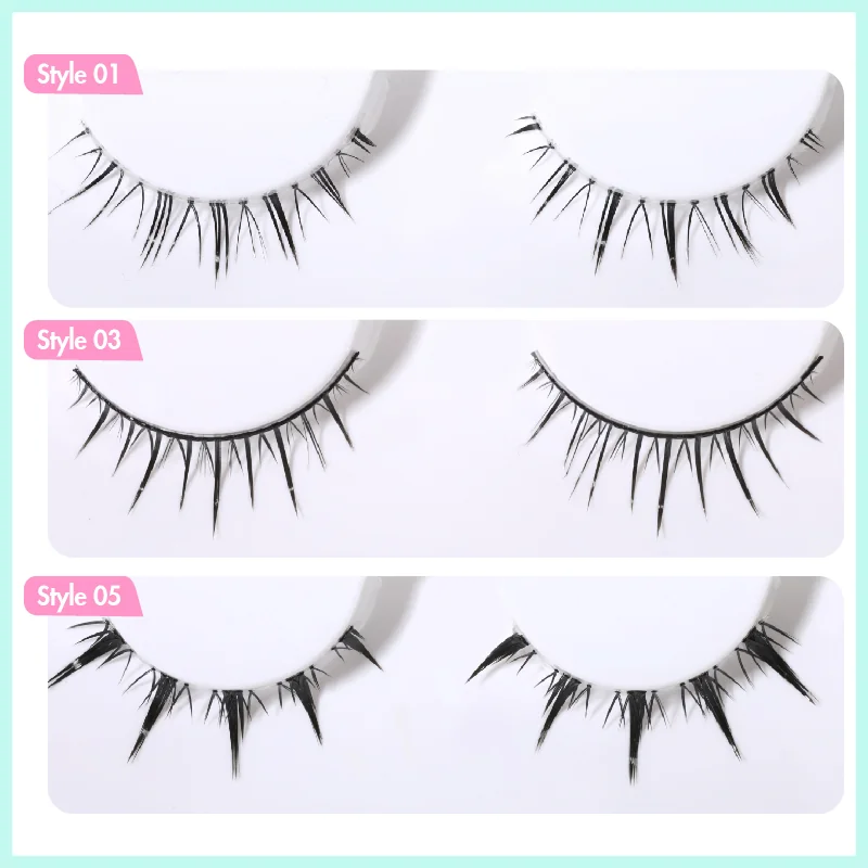 St Future Wet-Look Dewy Segment Lashes