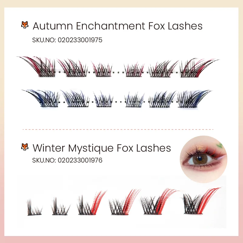 St Future Slant Fox Glam Segment Lashes