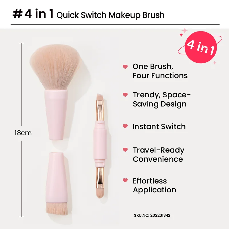 St Future Portable Makeup Brush Set