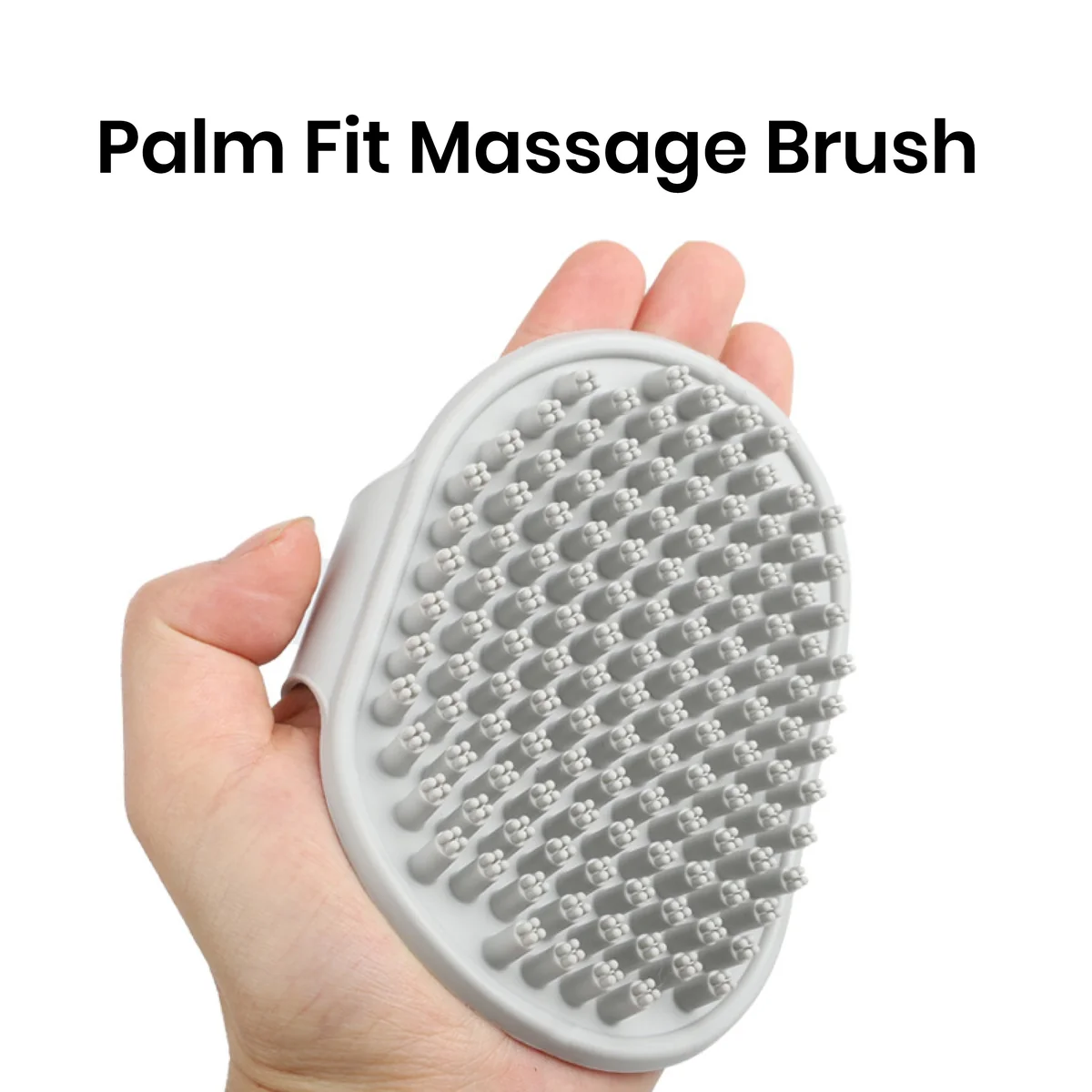 St Future Soft-TPR Palm-Fit Pet Massage Brush