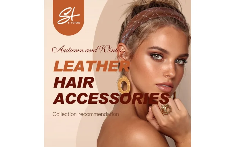 St Future PU-Leather Headband & Bow Collection